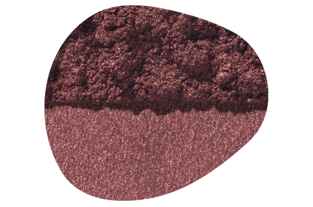 Preview of the cosmetic effect pigment Ronaflux® Foxy Red